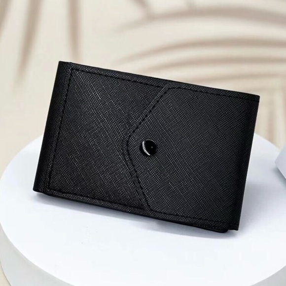 5/20$ Snap Button Small Bi-Fold Wallet/Card Holder - Picture 5 of 7